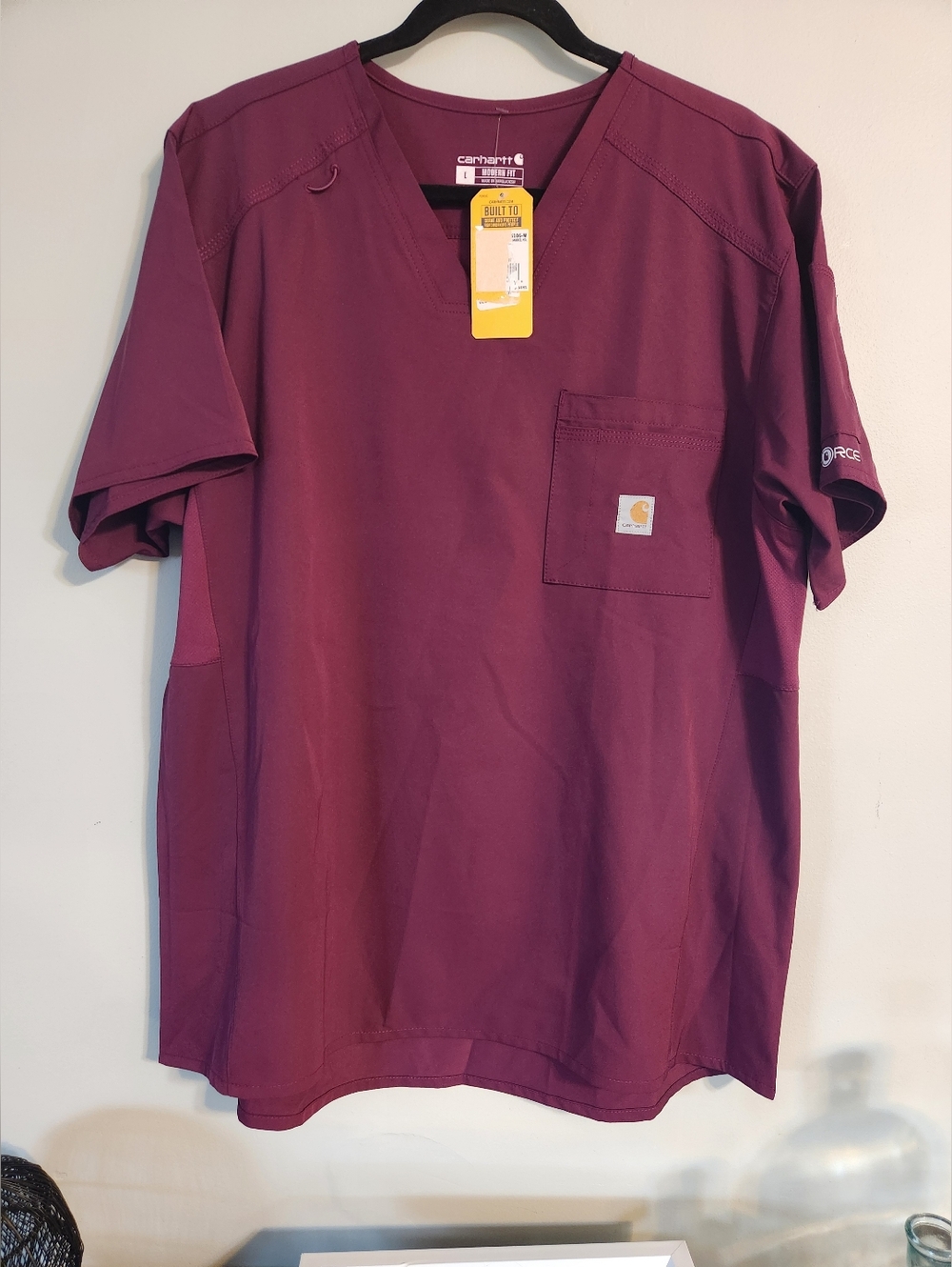 Carhartt Force Scrub Modern Fit Workwear Shirt